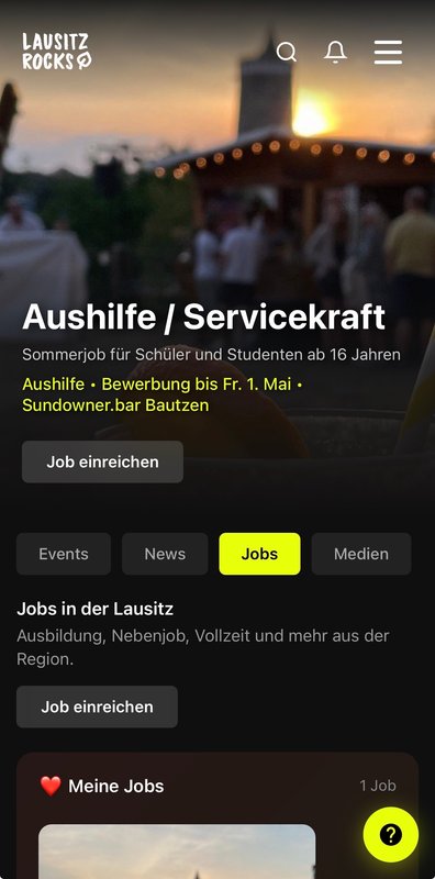 NEU: Jobs in der Lausitz finden! 💼